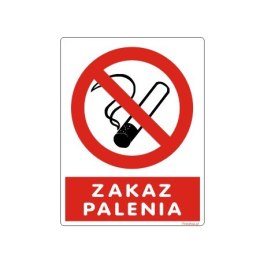 Znak 12 Zakaz palenia ZN 150x200 PB