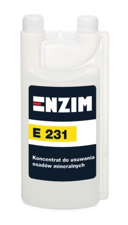 E231 Koncentrat do usuwania osadów mineralnych 1L